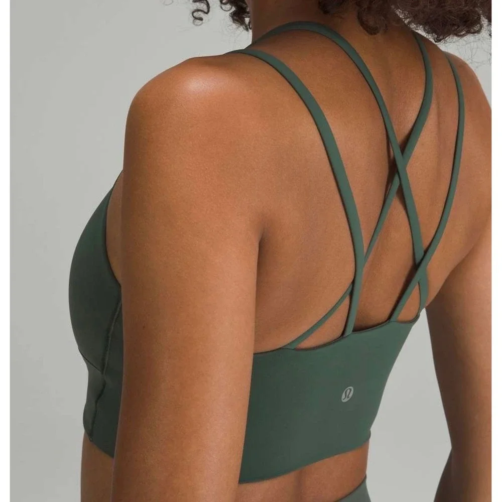 Lululemon Sports Bra Like a cloud Forest Green size B/C